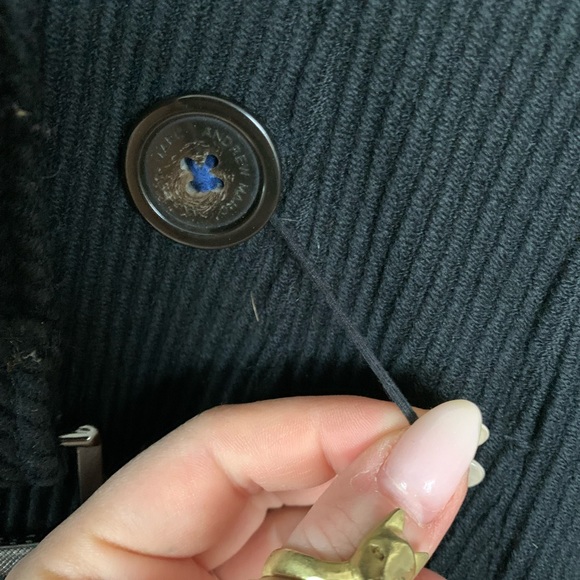 Andrew Marc • Tailored double breasted long coat - Picture 16 of 16